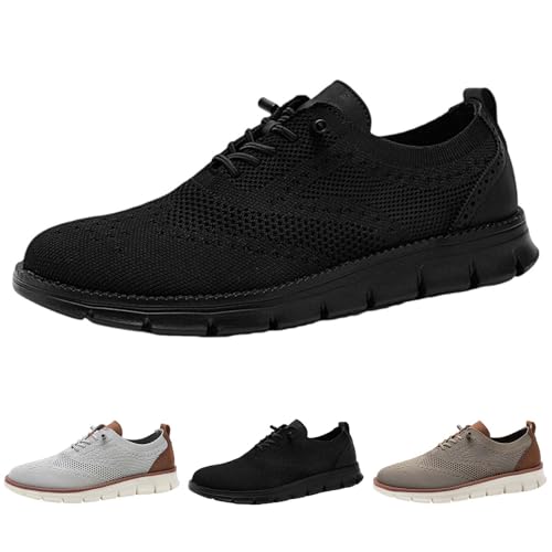 Zapatos Wearbreez para hombre, Breeze Urban Zapatos Hombre Urban - Zapatos ultracómodos, zapatos Breeze para hombre, transpirables, de malla, ropa casual, zapatos náuticos, tejido de punto, zapatos