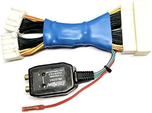Add an Amp Amplifier Adapter Interface to Factory OEM Car Stereo Radio System for Sub Bass Etc -Made for Some 2019+ Hyundai + Kia -No Factory External Amp Vehicles -Compatible Vehicles Listed Below