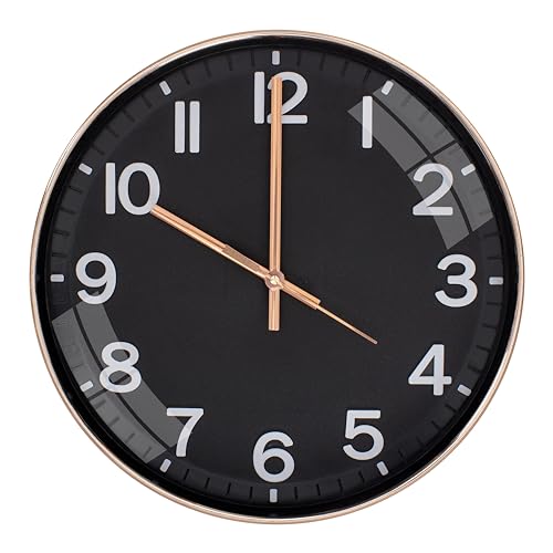 Claiez Wall Clock 12" Silent Quartz Decorative Latest Wall Clock Non-Ticking Classic Clock Battery Operated Round Easy to Read for Room/Home/Kitchen/Bedroom/Office/School,. (B0D7VYW1MS) Amazon Price History, Amazon Price Tracker