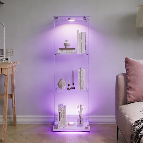 HYNHXBP Vitrinas, vitrinas de vidrio,...