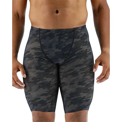 Image of TYR Men's Durafast One Jammer - Solid Training Athletic Swimsuit Briefs