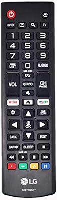 LG Full Function Standard TV Remote Control AGF76631064
