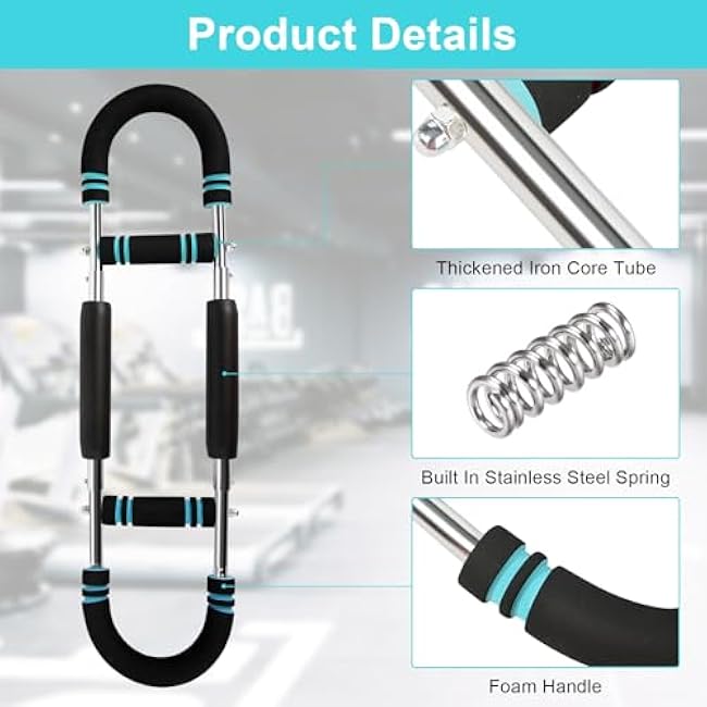 2025 Pro Saker Twister Arm Trainer Adjustable Chest Workout Equipment Arm Trainer for Men and Women Shaker Twister Arm Trainer Chest Clip Muscle Arm Workout Equipment at Home