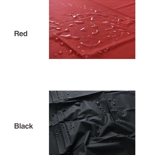 Sábana de masaje impermeable roja Queen para camilla 7