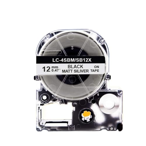 SS12KW�p��1PCS�݊����x���e�[�vLW-300 LW-400 LW-600P LW-700 4WBN9�v�����^�[�œ��삷��(Siliver)
