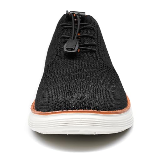 Men's Lightweight Casual Sneakers Dress Oxfords Business Walking Shoes Loafers Comfortable Breathable Mesh Arch Support2