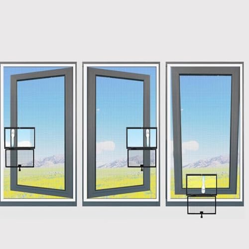 Image of Bnf Window Screen Mesh Home Office with Mount Hardware Tool Magnetic Flap System Style A | Other Window Accessories | Windows & Window Hardware | Building & Hardware | Home Improvement