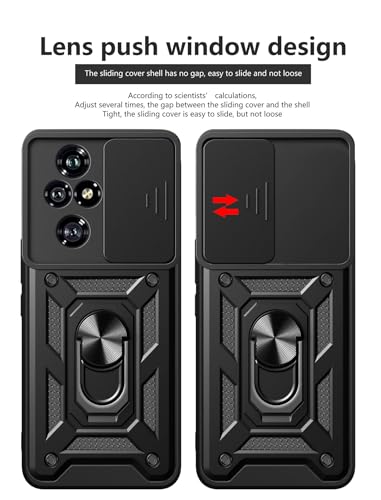 ILING Case for Honor 200 Pro 5G, Ultra-thin Matte Texture Hard PC + Soft Silicone TPU Bumper Shockproof Heavy Duty Cover - Image 2