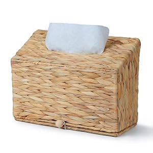 Water Hyacinth Hand Towel Box Cover...