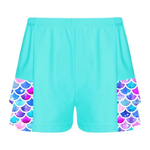 Choomomo Kids Girls Beach Swimwear Trunks Holiday Swimming Surfing Board Shorts Bottoms Green Blue A 6 Years