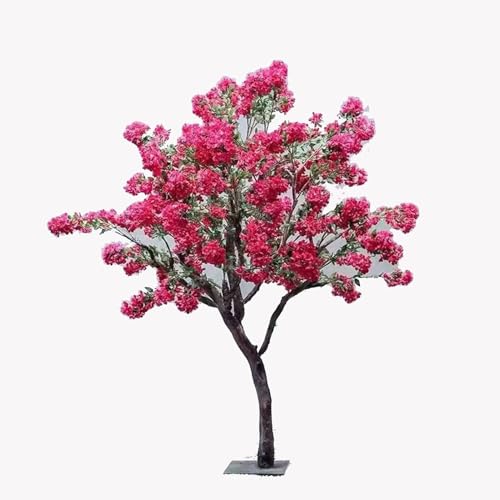 QICBYING Árboles De Cerezo Artificiales - Árboles De Buganvillas Artificiales Grandes - Árboles De Ciruelo Artificiales - Decoración Interior Y Exterior - Hermoso Paisaje De Simulación(2.5 * 2.5m)