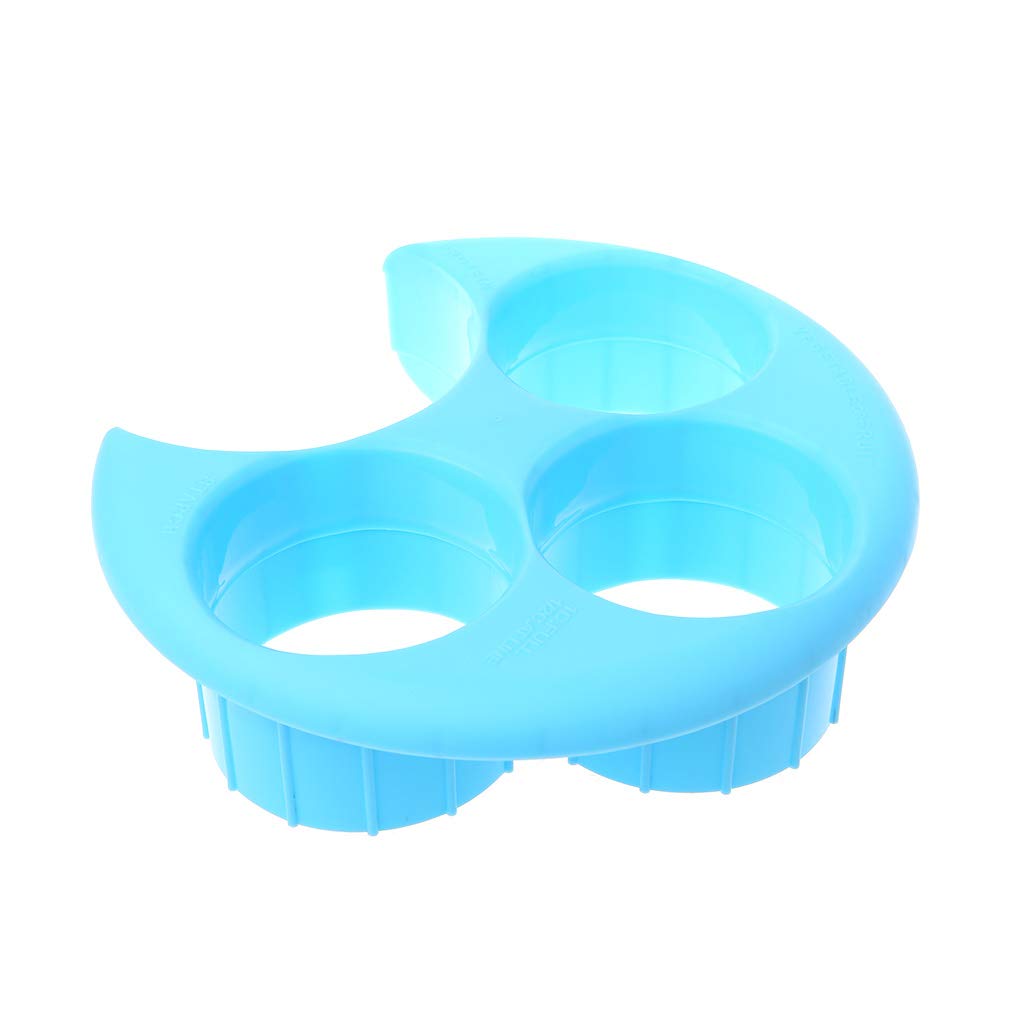 loweyuiroy Meal Measure Plate, Meal Measure 1 Portion Control Plate Weight Loss Diet Management Healthy Eating Red