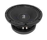 Eighteen Sound 18 10MB777-8 10-inch Mid Bass Woofer Midbass Driver 8 Ohms Weather Protected Cone and Plates for Outdoor Usage 75 mm Interleaved Sandwich Voice Coil