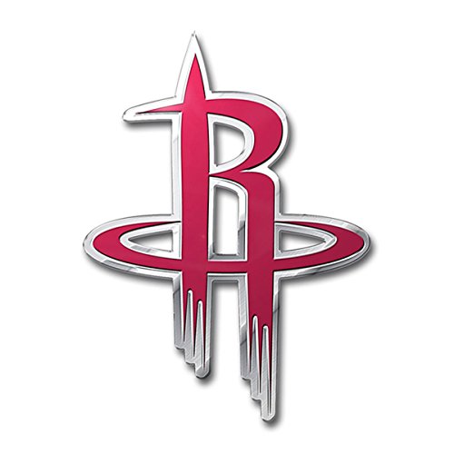 Team ProMark Officially Licensed NBA Aluminum Emblem - Houston Rockets