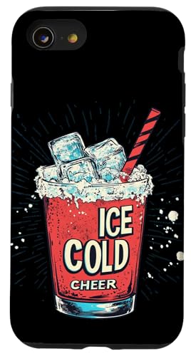 �N�[���A�C�X �R�[���h �`�A �R�X�`���[�� �j�̎q ���̎q �X�}�z�P�[�X iPhone SE (2020) / 7 / 8 �p