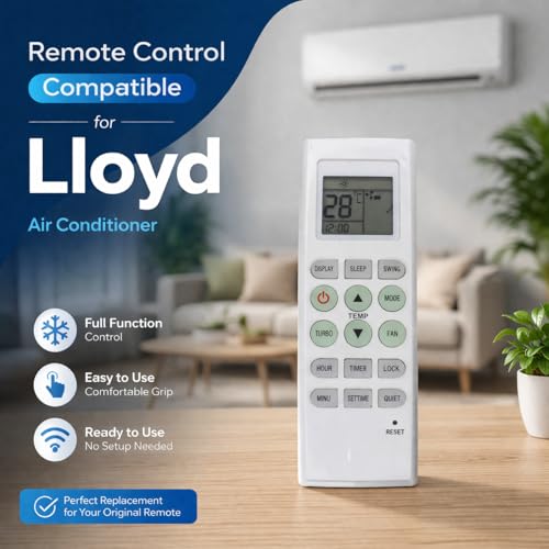 Image of Electronic Spices AC Remote | Compatible with Lloyd AC (Model AC-36B) with AAA Batteries