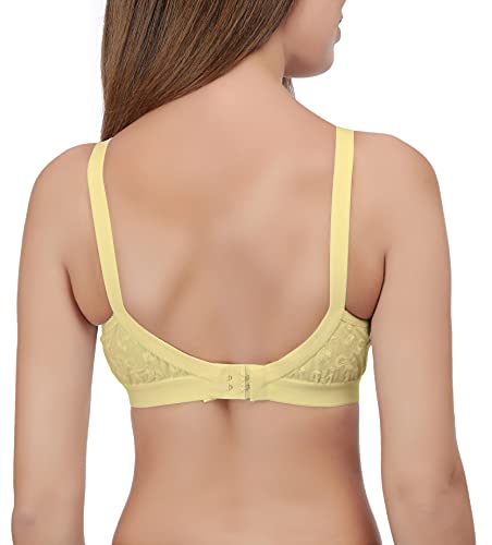 Image of Eve's Beauty Women's Non Padded Non Wired Cotton Full Coverage Bra