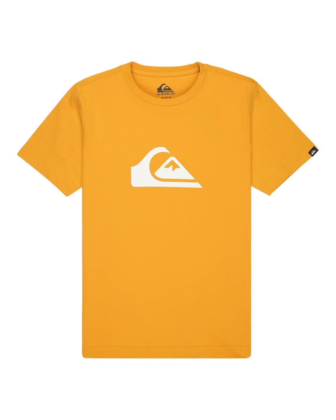 Quiksilver Boy's Ev Comp Logo Ss Youth T-Shirt, Mineral Yellow, 16 Years