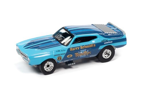 Richard Tharp 1973 Mustang Blue Max FC Modelo 1:64