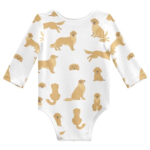 vvfelixl Baby Bodysuits Black Pug White Long Sleeve Cotton Baby Clothes For Boys Girls 0-24 Months2