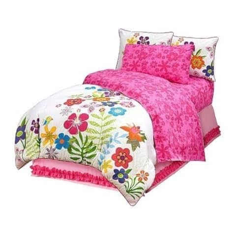 Parure de lit Disney Hibiscus Rose Cover