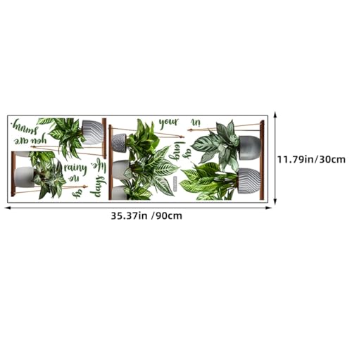 Vinilo Decorativo Beaupretty Plants 30x90 cm miniatura 2