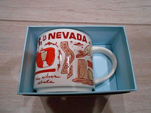 Starbucks Coffee Mug - Been There Series Across The Globe (Nevada)