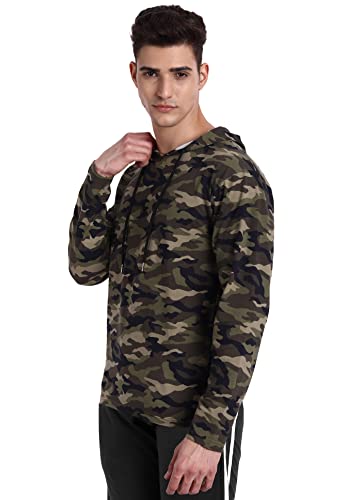 Image of Peppyzone Men's Camouflage Regular Fit T-Shirt
