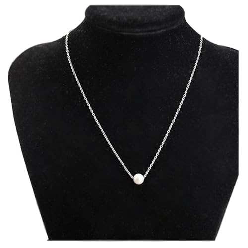 LQRI Flower Girl Gift Wedding Pearl Flower Necklace Bridesmaids Gift Wedding Party Necklace Proposal Gift2