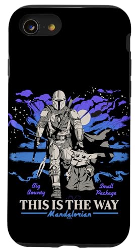 Coque Star Wars The Mandalorian iPhone SE protégeant des chutes