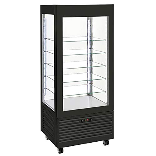 Vitrine Négative 4 Faces Vitrées - Tropicalisée - 480 L - Virtus - -