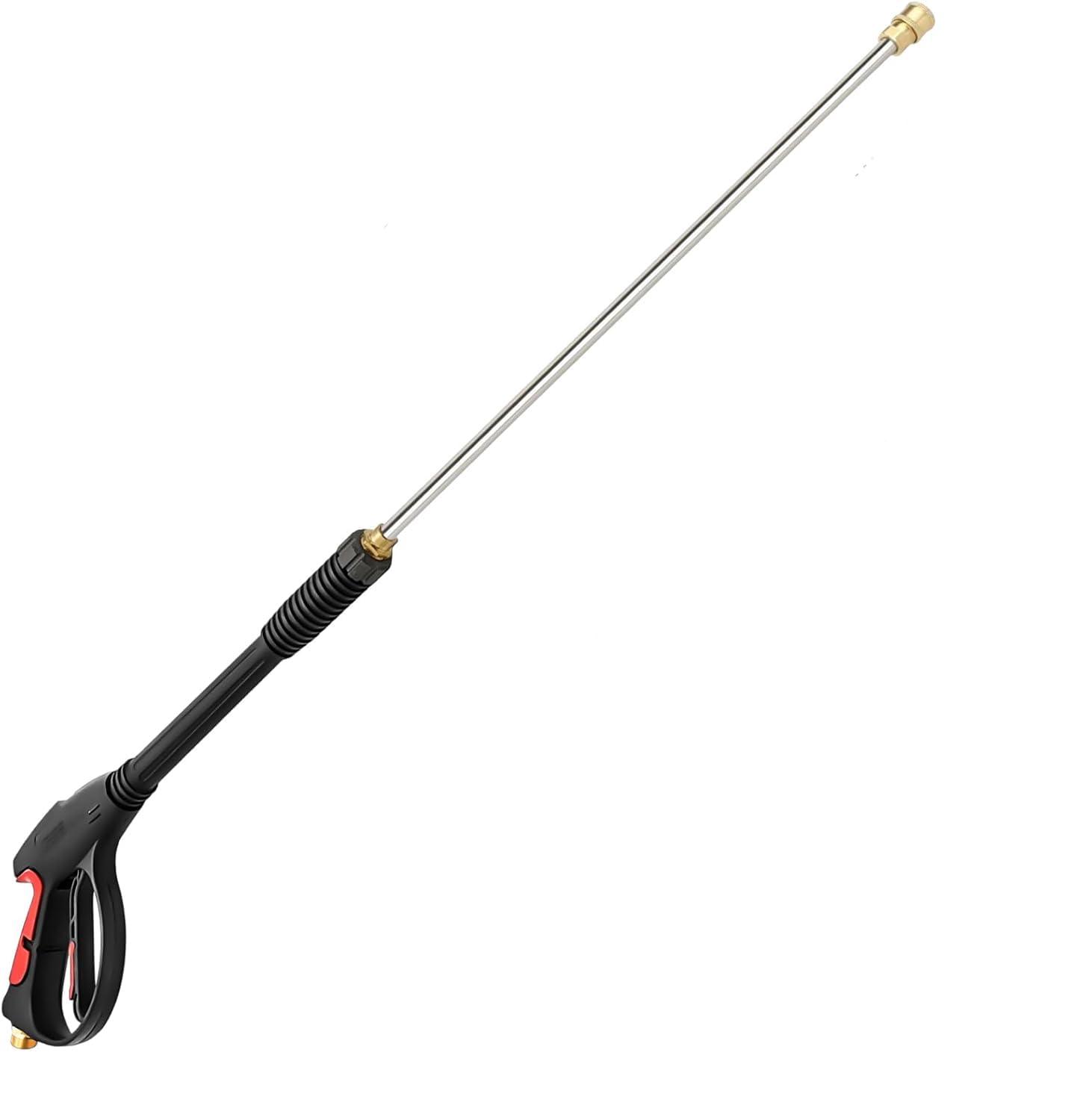 Tubo flessibile per idropulitrice da 26 m, pistola e bacchetta di estensione per idropulitrici a gas ed elettriche, pistola rondella di lunghezza regolabile da 101 cm, tubo di montaggio M22