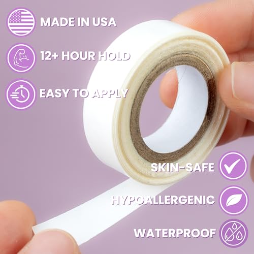 Image of Big Kizzy Extra Strong Body and Clothing Tape Roll (1 /2 inch x 3 yds)