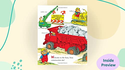 Richard Scarry's Busy Busy Construction Site (Richard Scarry's BUSY BUSY Board Books) image 4