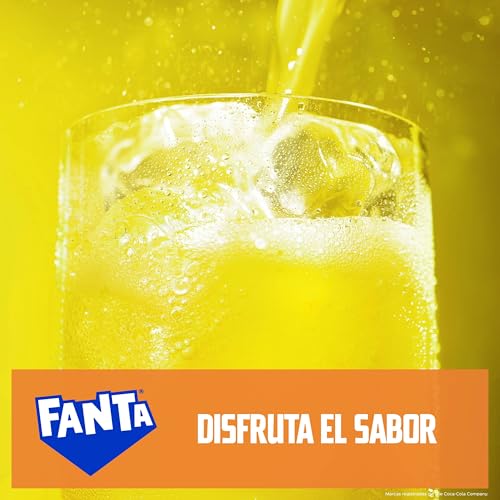 Miniatura 4 de Fanta Limón Zero Azúcar, Refresco de Limón Elaborado a partir de Zumo, Bajo en Calorías- Lata 330 ml Pack de 24