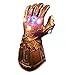Produktbild Homened Thanos Handschuhe, Thanos Infinity Gauntlet LED Handschuhe, Thanos Cosplay Latex Handschuhe Halloween Party Zubehör