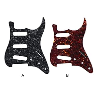 EUIOOVM Guitare électrique Pickguard Board Montage Scratch Plate Réparation Raccords, Marron foncé - Les Beatles, Paul McCartney, John Lennon, RIngo Starr, George Harrison EUIOOVM Guitare électrique Pickguard Board Montage Scratch Plate Réparation Raccords, Marron foncé – Image 4