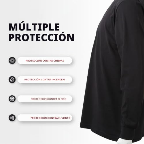 Camiseta ignífuga de alta resistencia EPI Cat II para operarios 6