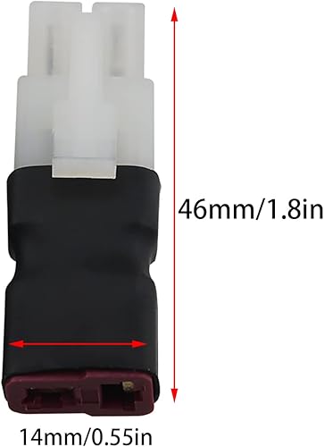 Miniatura 3 de 4 piezas RC Big Tamiya estilo hembra enchufe a Deans T estilo enchufe hembra macho adaptador conector para RC FPV Drone Car Truck Lipo NiMH cargador