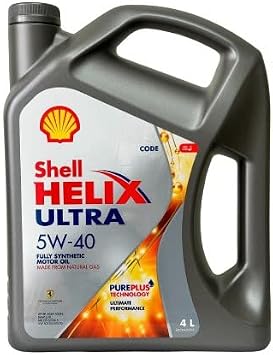 Shell Helix Ultra Shell HELIX ULTRA 5W-40 4L Approved Oil Parallel Import