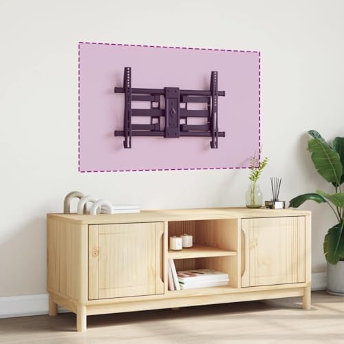 Vetnasa Soporte Pared TV Pantalla 37''-80'' MAX VESA 600x400 mm 40 kg Electrónica, Vídeo, Accesorios de vídeo, Accesorios y Piezas para televisores, Soportes para monitores y televisor Negro 5,86 KG