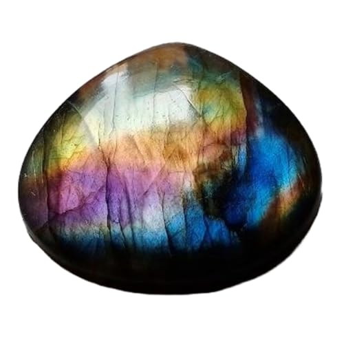 Cabochon labradorite naturelle 37x39mm pour offrir un bijou DIY