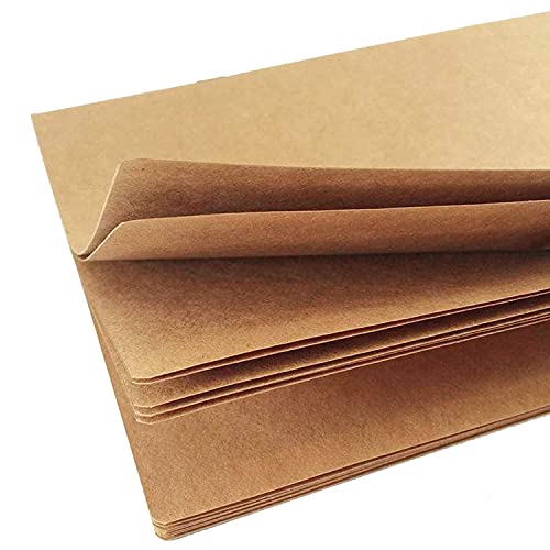 Image of Amazon Brand - Umi 200 GSM A4 Kraft /Craft Paper Sheets for DIY Craft Brown Color Photo Sheet - Pack of 20