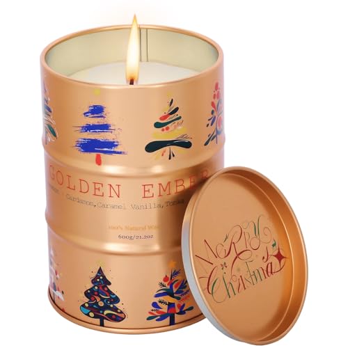 Crittygo Duftkerzen Geschenkset Weihnachts für Frauen,...