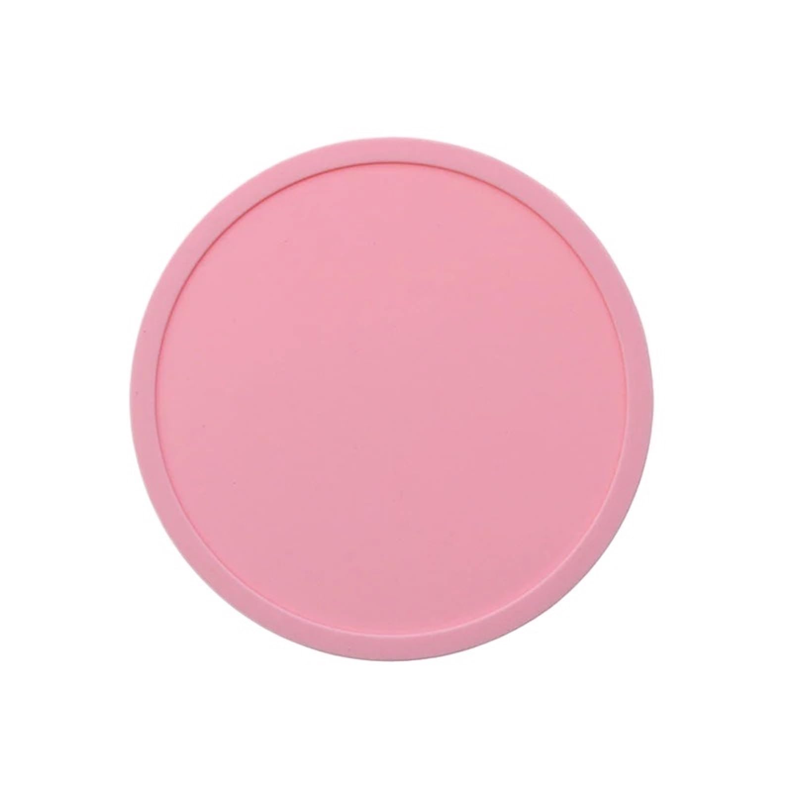 10Pcs 9cm Multifunctional Silicone Circular Coaster Tea Cup Table Anti Scalding Fouling Slip for Cap(Color1)