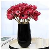Eigenschaften: Künstliche Blumen haben realistische visuelle Effekte und Haptik ，und können ihre Schönheit und Frische für lange Zeit ohne besondere Pflege bewahren.