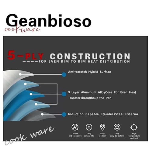 5-Ply-316Ti-Stainless-Steel-Frying-Pan-12-Inch-Hybrid-Non-Stick-with-Cooling-Handles-Induction-Oven-Broiler-Safe-600F-Pots-and-Pans-PFOA-Free-For-All-Cookware