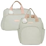 Combo com Bolsa Grande e Mochila Pirulitando Nuvem de Algodão