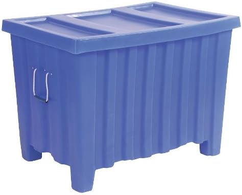 Myton - MTE-1XLBLUE - Ribbed Container, 14cu.ft., 400lb., Blue