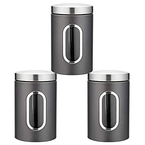 XINGGANG Recipiente para Alimentos, Bote para Conservar Alimentos, Café, Té Sellados en Cocina, Tarro Sellado 1.5L per…